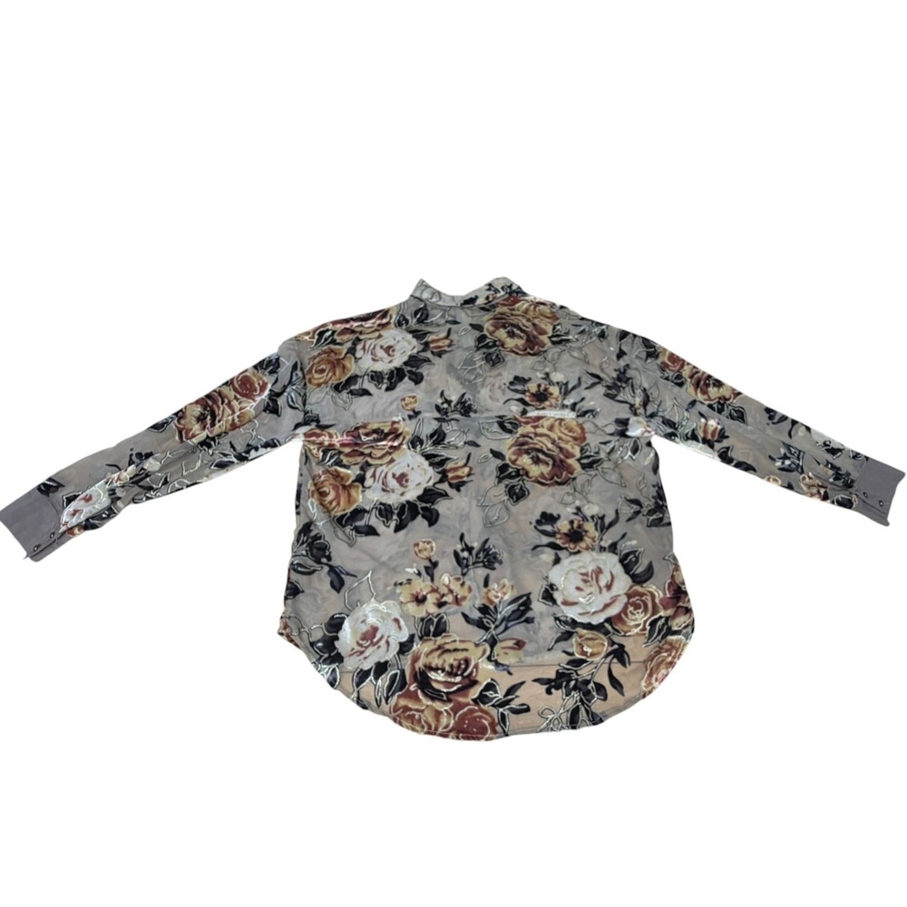 Aratta Silent Journey Burnout Velvet Floral Floral Fairy‎ SZ M? NO TAG READ!!